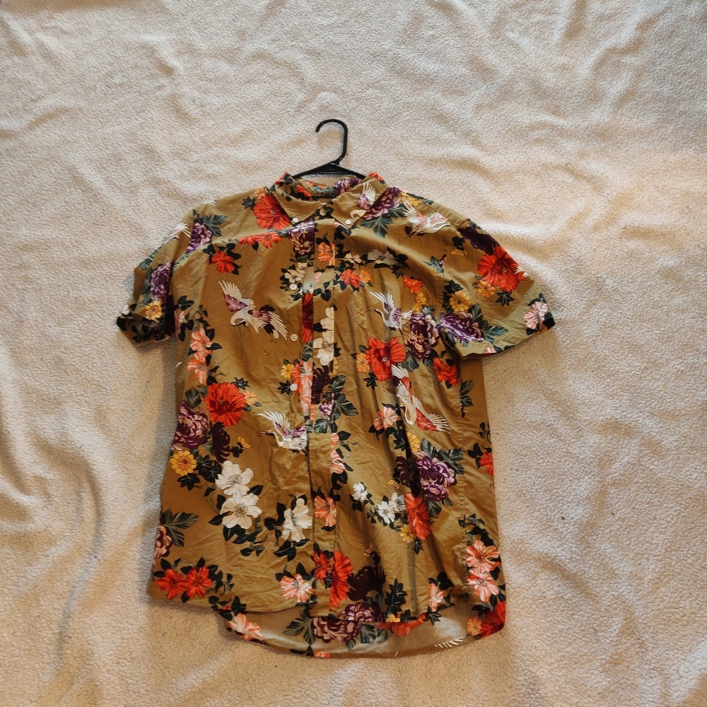 Goodthreads Floral Button Down